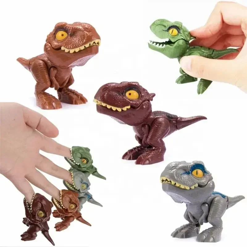 20-1PCS นิ้วมือไดโนเสาร์ Trick - Kids Toys 3 Year Old บทวิจารณ์และราคา