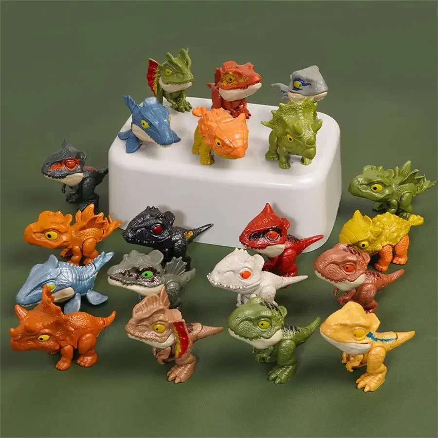 20-1PCS นิ้วมือไดโนเสาร์ Trick - Kids Toys 3 Year Old บทวิจารณ์และราคา